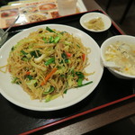 中華料理 厚工坊 - 厚工坊やきそば、大盛