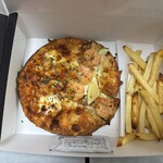 ピザーラ - 料理写真:厚斬りジェイソンベ〜コンと大海老蔵のコンビ(=´∀`)