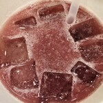 ベジテリア - ドリンク写真:Wぶどう。