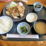 和食 品川 - 豚生姜焼き定食2015.05.17