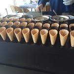 ミシェル・ブラス トーヤ ジャポン - アイスクリームのワゴンサービス