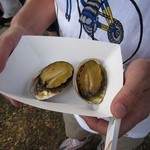 Big Island Abalone - 2012年の1オーダー(2個)＄6.00
