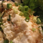 玄挽蕎麦 NAGARA - お豆腐；取り分けて；アップ