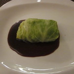 サラマンジェ ド ヨシノ - フォアグラのキャベツ包み