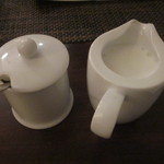 サラマンジェ ド ヨシノ - カフェラテにもできますよ、とミルクたっぷり＾＾ｖ