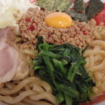 はし友ラーメン - 2015年5月　まぜそば大盛り
