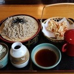 ゆうすげ - かき揚げ天ざる蕎麦