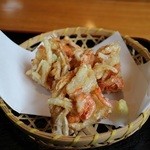 ゆうすげ - かき揚げ天ざる蕎麦