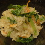 御料理 堀川 - 御飯・・・桜海老と新生姜の土鍋ご飯