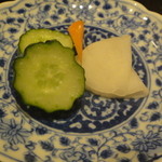 御料理 堀川 - 御飯・・・漬物