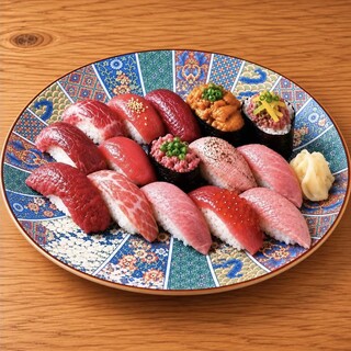 贅沢マグロ寿司盛り合わせ