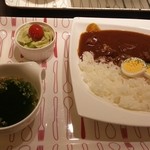 めがねミュージアム - 「スパイシービーフカレー 」700円(税込)