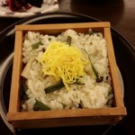 神戸 吉兆 - 季節点心：きのこご飯