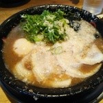 がむしゃら - 純とんこつラーメン(半熟煮玉子入)850円