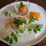 魚料理（鯛・筍チーズ焼き）2015年5月