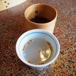 手打ち蕎麦とフレンチの やな木 - そば湯 2015年5月