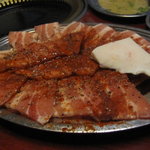 焼肉 一力 - 豚バラ