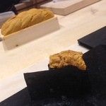 鮨 心白 - 【握り】海栗軍艦（函館）（2015.05.17）