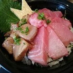 清水港　みなみ  - 特選本マグロ丼 アップ！