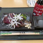 多田水産 須崎道の駅店 - かつおのたたき　600円