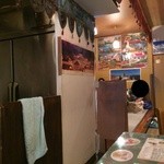 AISHWORYA - 201505 アイソリア 店内（座席より右まわり）⇒お店奥