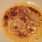 デュ バリー - 前菜２は「帆立貝と蕪の熱々なグラタン仕立て」