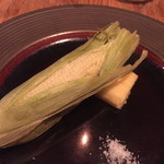 デュ バリー - 蒸し焼きのヤングコーンは甘くておいしかったー