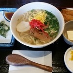 Nankurunaisa Kibaiyanse- - 沖縄そば定食￥950（消費税８％込）