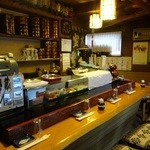 宝寿司分店 - 店内カウンターのみ。最大7名