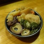 宝寿司分店 - タコやイカの肝とか煮たの～♪