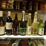 宝寿司分店 - 持ち込みのお酒たち