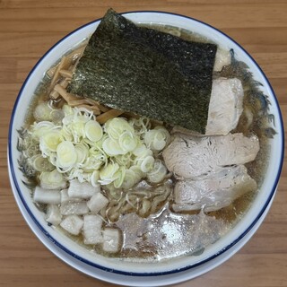 ケンちゃんラーメン - 料理写真:■中華そば普通＋ネギ増し＋メンマ増し¥1,200