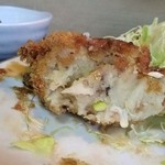 気賀亭 - コロッケの断面