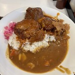 すき家 - 料理写真:ポークロックカレー 肉ダブル♪