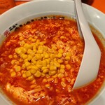 元祖ニュータンタンメン本舗 - 料理写真:ニュータンタンメン(中辛)+コーン