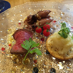 HELIX - 2015.5. 前菜にローストビーフ登場 ホタルイカも