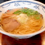 麺屋 大輔 - しお ふつう (700円) '15 4月上旬