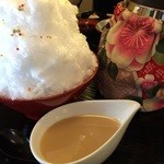 ぎおん徳屋 - 自家製練乳氷