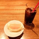 酒菜 おかめ - ランチはデザート、ドリンク付き