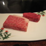 あざみ野うかい亭 - うかい牛ステーキ　160g/佐賀県産　サーロイン・茨城県産　ヒレ