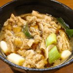 さぬき 粉太製麺 - ＊肉汁うどん　７５０円
