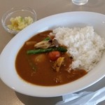 サントクカレー - 「やさいカレー (650円)」