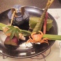 鶯啼庵 - 先付け７寸