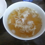 homerun shokudo - スープも付きます