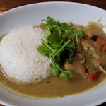 カフェアンドバーアール - グリーンカレー