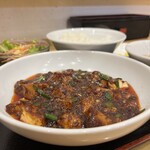 藤椒 - ✅麻婆豆腐定食¥1.000(辛さ:普通)
　※辛さは3段階からセレクト可能