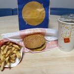 マクドナルド - 料理写真:チーズ月見セット('26/09/10)