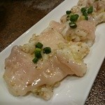 炭火焼肉まうみ - ホルモン(塩)