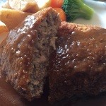 レストラン雪河亭 - 2015年5月メンチカツ...パカン！！