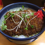 Domburinoshibaraku - ソースカツ丼特盛り。